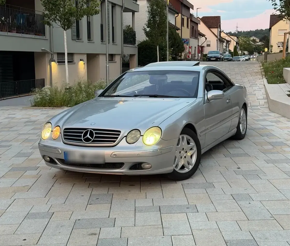 Gebraucht Mercedes CL500 306 PS (225 kW) 2000 Silber Coupé