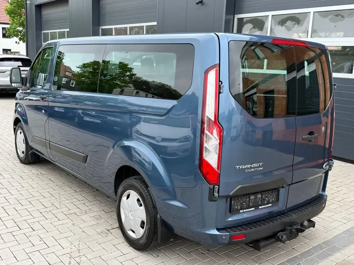 Gebraucht Ford Transit Custom 185 PS (136 kW) 2020 Blau Van / Kleinbus