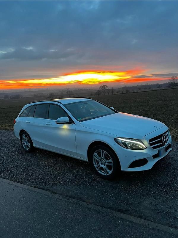 Usata Mercedes C250 204 CV (150 kW) 2015 Bianco Station wagon