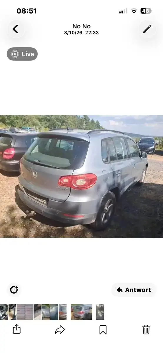 Gebraucht VW Tiguan 140 PS (102 kW) 2009 Braun SUV