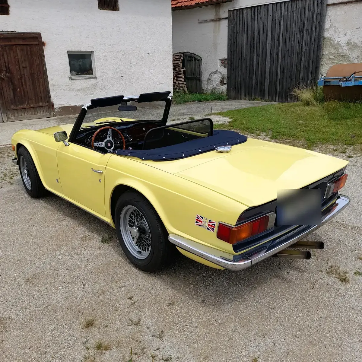 Gebraucht Triumph TR6 100 PS (73 kW) 1973 Gelb Cabrio