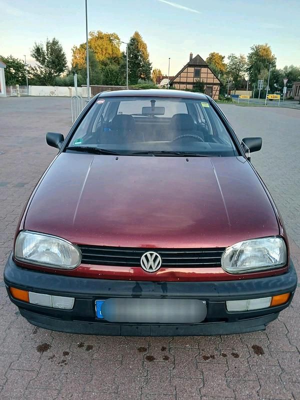 Gebraucht VW Golf III 1994 Rot Kleinwagen