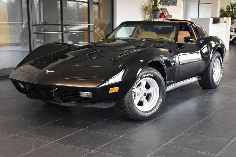 Schwarz Gebraucht 1977 Corvette Stingray Cabrio | 32.450 € - Bild 1/4
