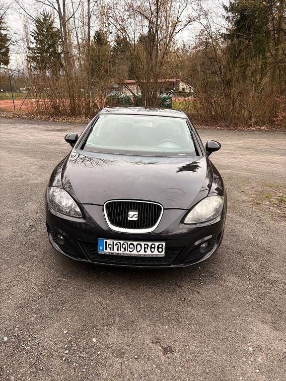 Gebraucht Seat Leon 125 PS (91 kW) 2009 Schwarz Kleinwagen
