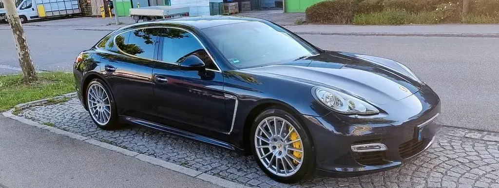 Gebraucht Porsche Panamera Turbo S Chrono 551 PS (405 kW) 2011 Blau Kleinwagen