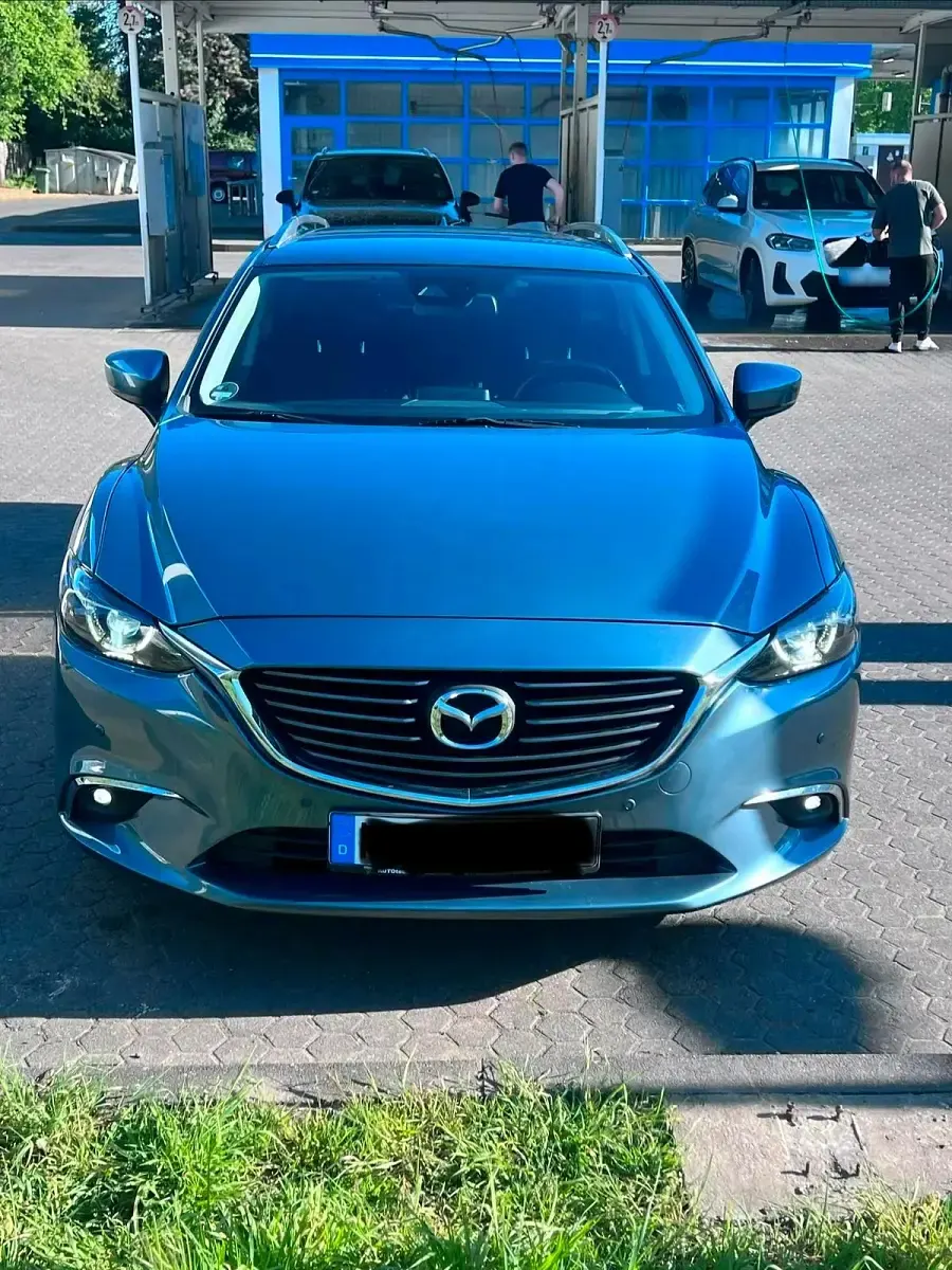 Gebraucht Mazda 6 150 PS (110 kW) 2017 Blau Kombi