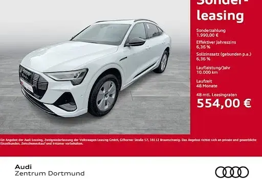 Gebraucht Audi Q8 Sportback e-tron S-Line 300 kW (408 PS) 2022 Weiß SUV