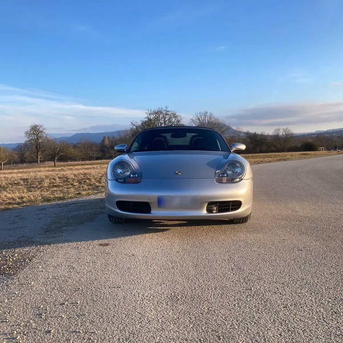 Gebraucht Porsche Boxster 220 PS (161 kW) 2000 Silber Cabrio