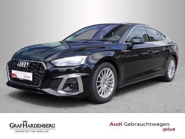 Gebraucht Audi A5 Sportback Basis 265 PS (194 kW) 2021 Mythosschwarz metallic Kleinwagen