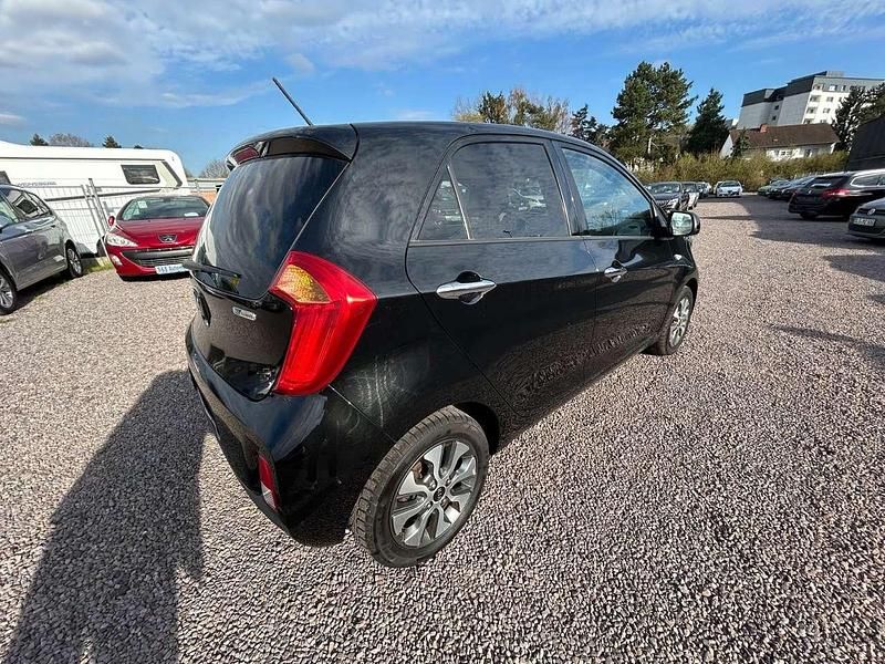 Gebraucht Kia Picanto Spirit 86 PS (63 kW) 2017 Galaxyschwarz met. Kleinwagen