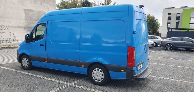 Gebraucht Mercedes Sprinter 163 PS (119 kW) 2018 Blau Van