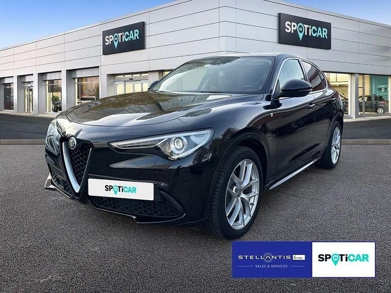 Schwarz Gebraucht 2021 Alfa Romeo Stelvio Lusso SUV | 29.990 € (Guter Preis) - Bild 1/4