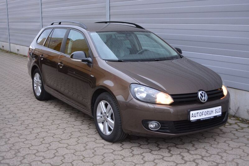 Braun Gebraucht 2013 VW Golf VI Match Kombi | 3.950 € (Superpreis) - Bild 1/4