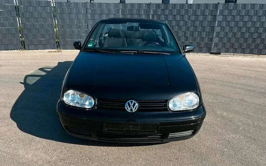 Gebraucht VW Golf Cabriolet Comfortline 75 PS (55 kW) 1999 Schwarz Cabrio