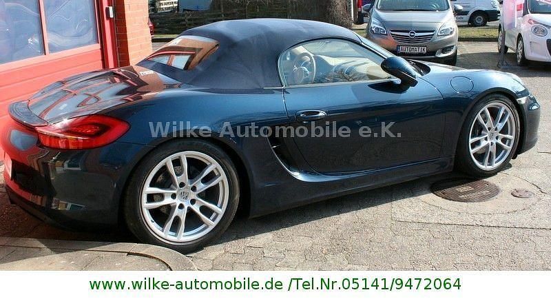 Gebraucht Porsche Boxster Basis 265 PS (194 kW) 2013 Blau Cabrio