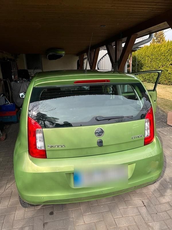 Gebraucht Skoda Citigo 75 PS (55 kW) 2012 Grün Kleinwagen
