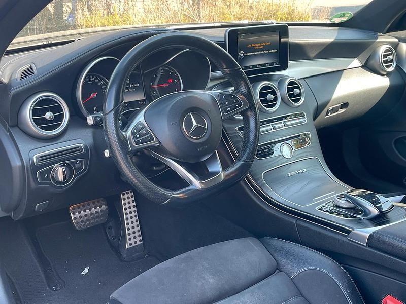 Gebraucht Mercedes C220 AMG line 170 PS (125 kW) 2016 Schwarz Coupé