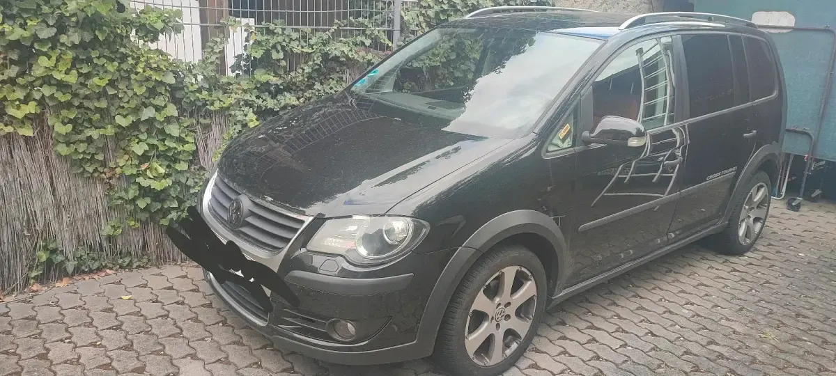 Gebraucht VW Touran Cross 140 PS (102 kW) 2007 Schwarz Van / Kleinbus