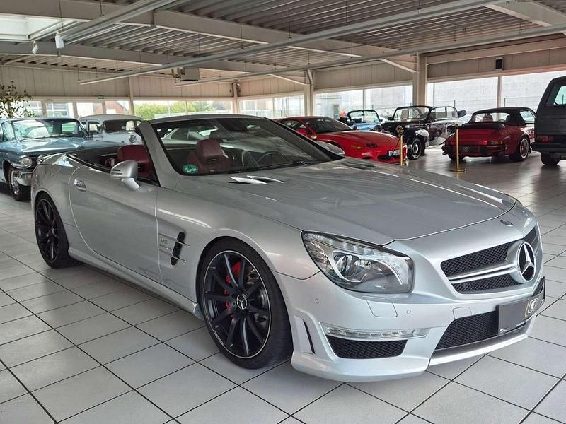 Gebraucht Mercedes SL63 AMG AMG 585 PS (430 kW) 2013 Silber Cabrio