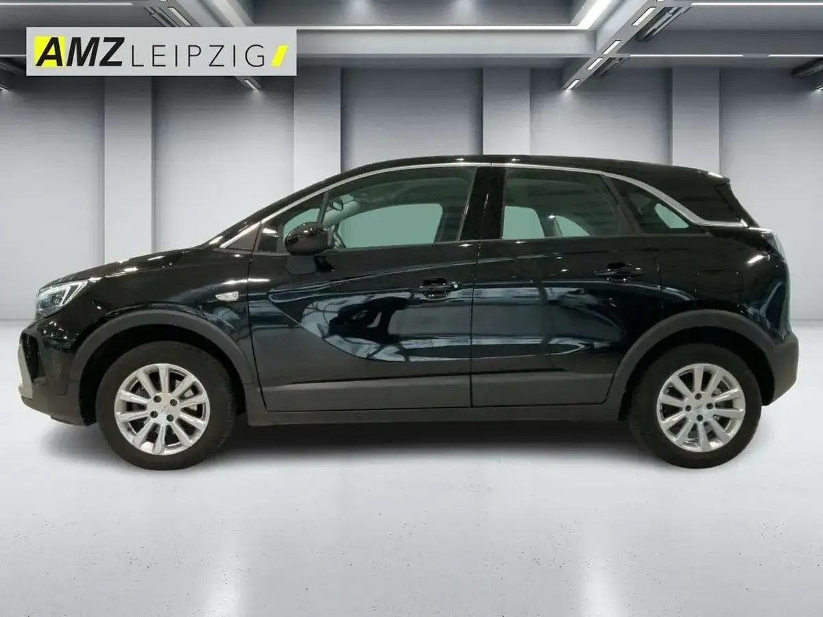 Gebraucht Opel Crossland X Elegance 131 PS (96 kW) 2022 Diamant schwarz/karbon schwarz SUV