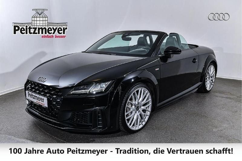 Mythos black metallic Gebraucht 2019 Audi TT Roadster Exclusive Cabrio | 32.990 € (Fairer Preis) - Bild 1/4
