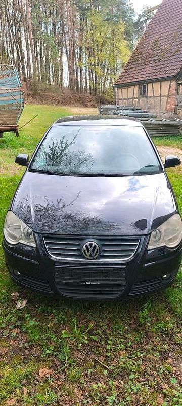 Used VW Polo 80 HP (58 kW) 2007 Black Hatchback
