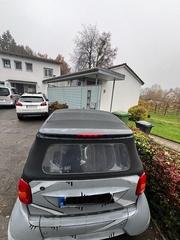 Grau Gebraucht 2002 Smart ForTwo Cabrio Cabrio | 1.350 € (Guter Preis) - Bild 1/4