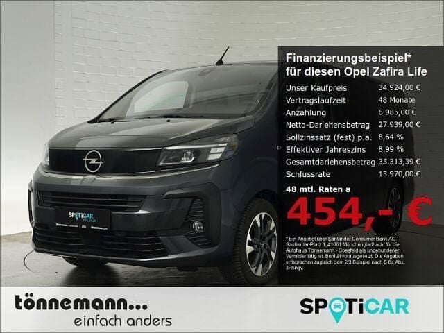 Grau Gebraucht 2024 Opel Zafira Life Edition Van | 34.924 € (Superpreis) - Bild 1/4