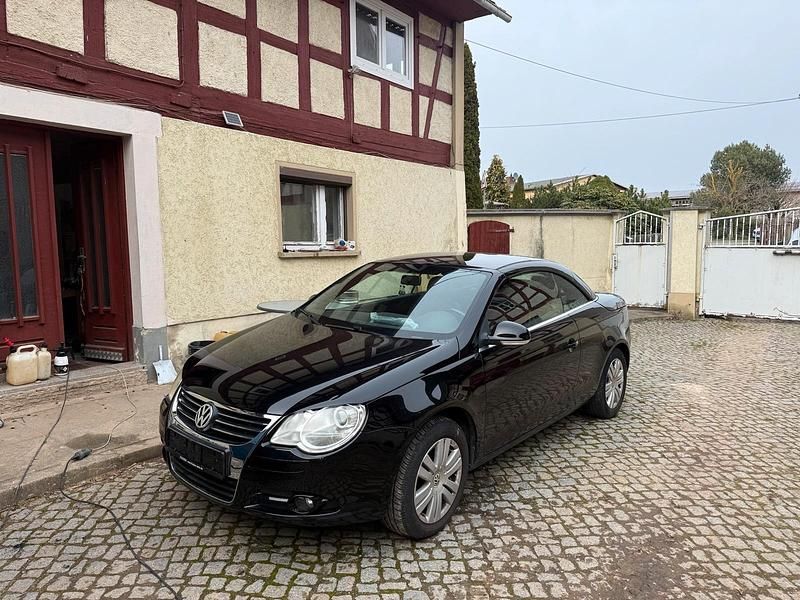 Gebraucht VW Eos 122 PS (89 kW) 2008 Schwarz Cabrio
