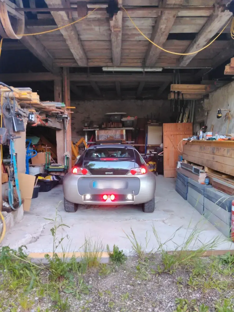 Usado Smart Roadster 82 HP (60 kW) 2003 Dourado Cabrios