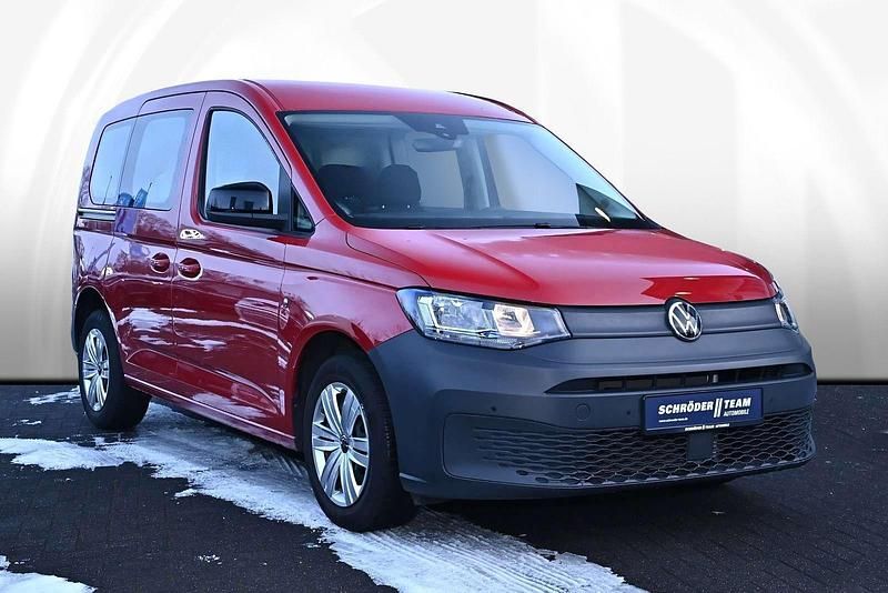 Gebraucht VW Caddy 114 PS (83 kW) 2022 Rot Van / Kleinbus