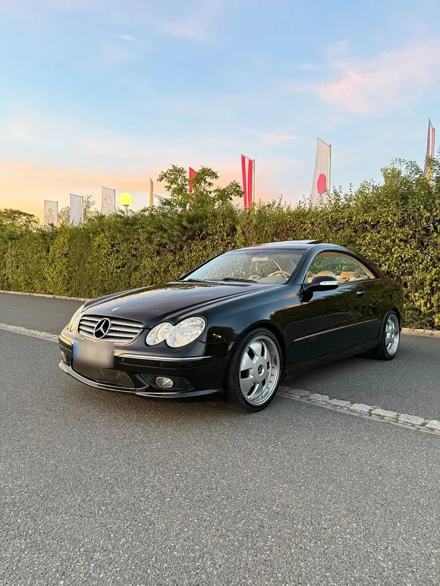 Gebraucht Mercedes CLK240 Elegance 170 PS (125 kW) 2002 Schwarz Coupé