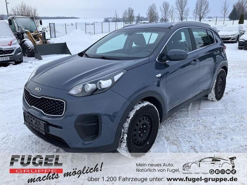 Gebraucht Kia Sportage Edition 7 132 PS (97 kW) 2017 (d7u) planetenblau met. SUV