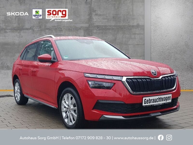 Rot Gebraucht 2020 Skoda Kamiq Style SUV | 24.090 € (Fairer Preis) - Bild 1/4