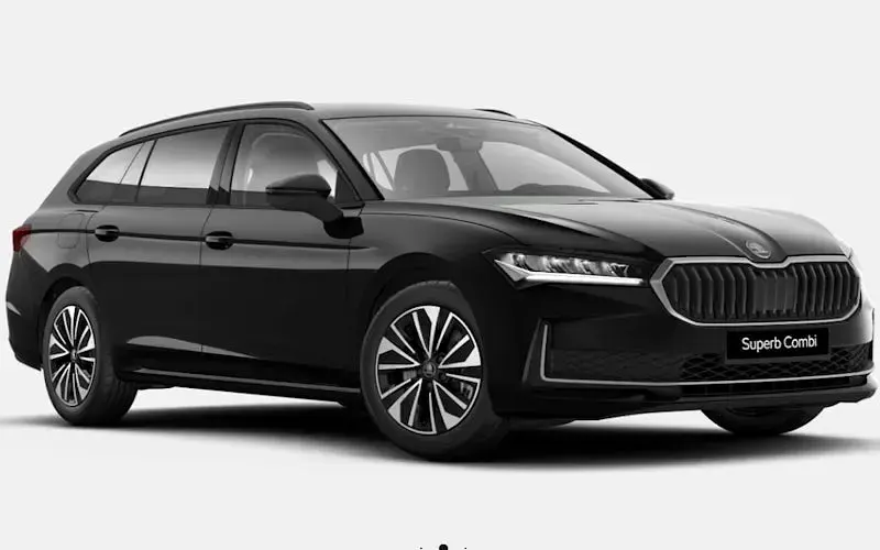 Neu Skoda Superb Selection 150 PS (110 kW) 2025 Schwarz Kombi