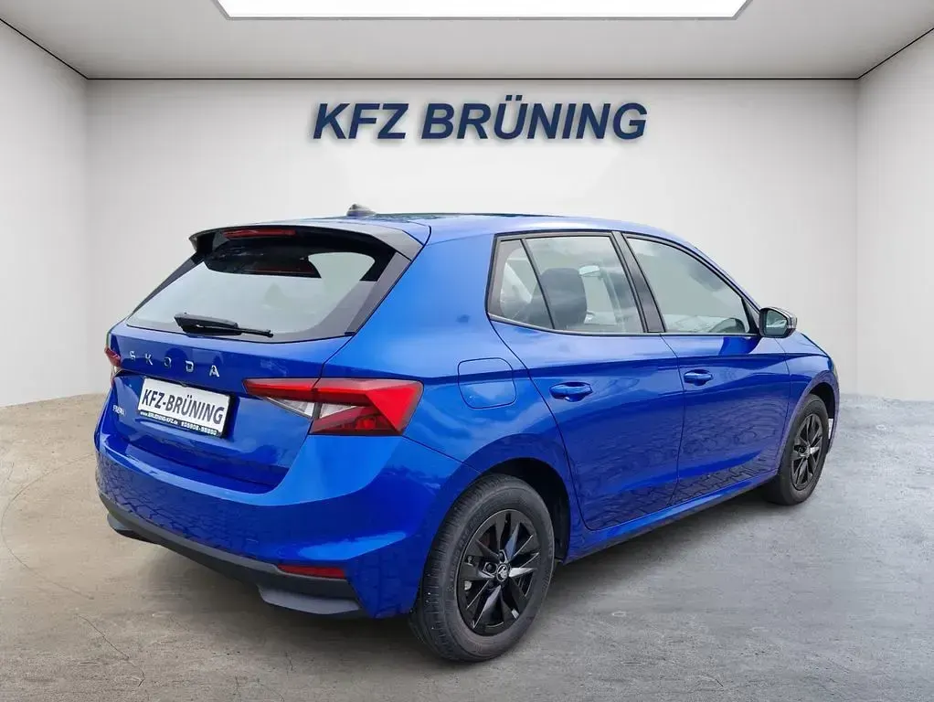 Gebraucht Skoda Fabia Selection 80 PS (58 kW) 2025 Race blau metallic (8x8x) (metallic) Kleinwagen