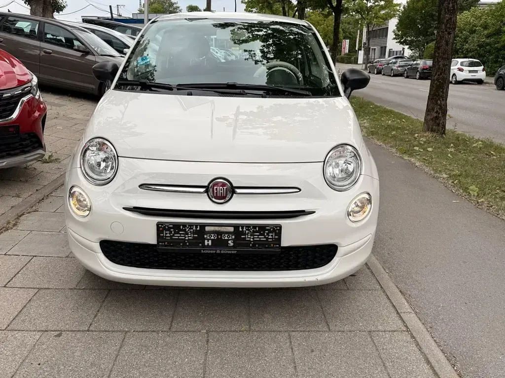 Gebraucht Fiat 500 69 PS (50 kW) 2022 Bianco bianco/ bossa nova/calc Kleinwagen