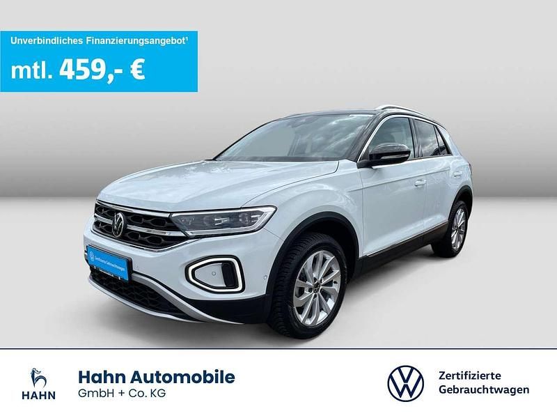 Pure white Gebraucht 2024 VW T-Roc Style SUV | 28.430 € (Guter Preis) - Bild 1/3