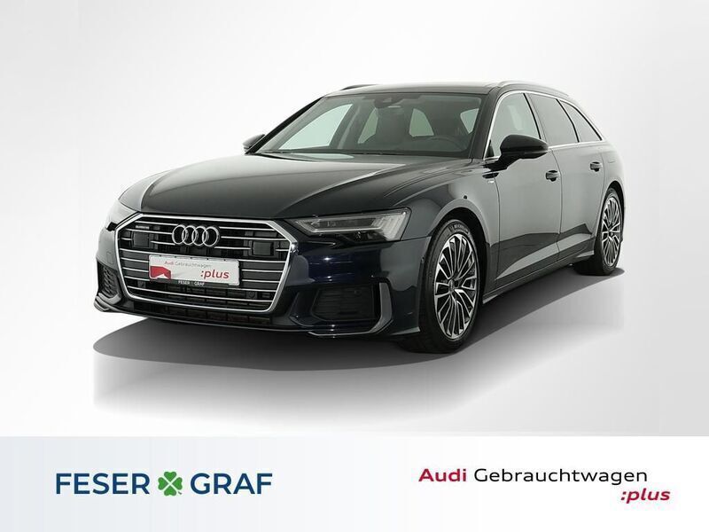 Blau Gebraucht 2021 Audi A6 S-Line Kombi | 37.446 € (Guter Preis) - Bild 1/4