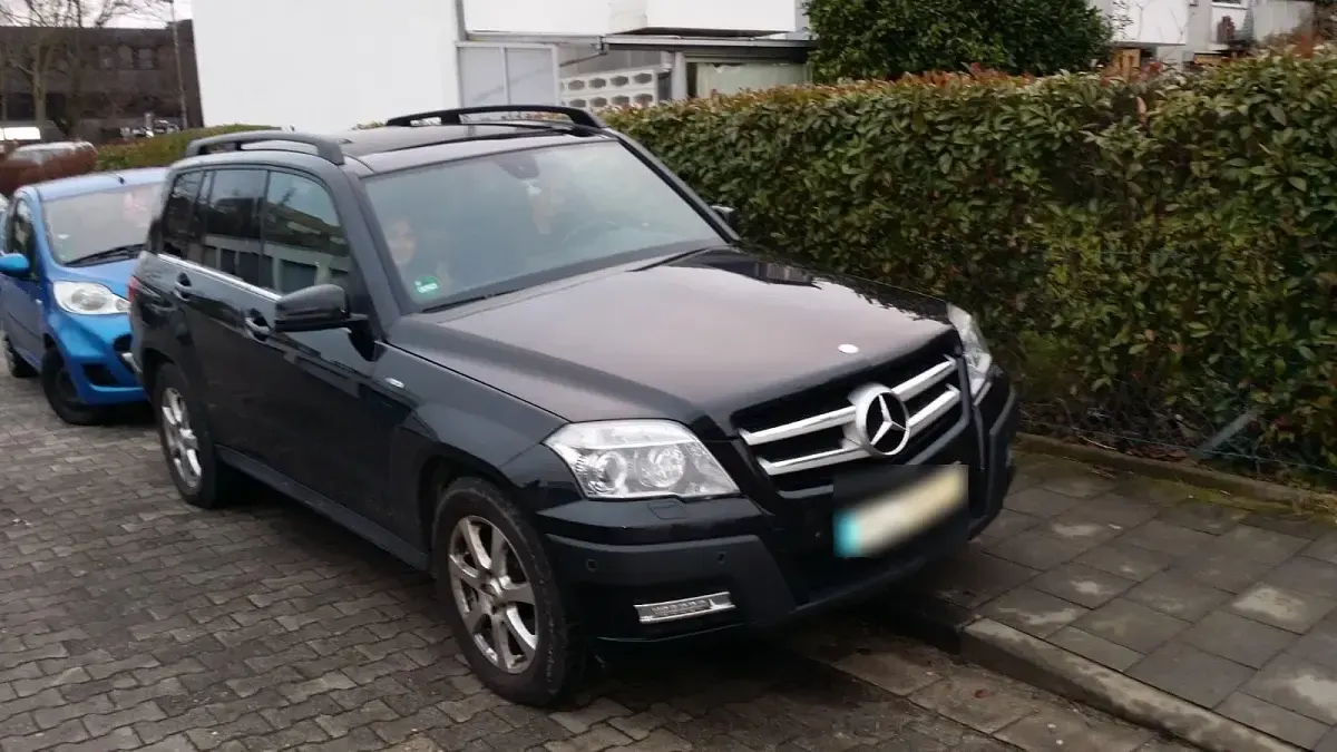 Gebraucht Mercedes GLK220 170 PS (125 kW) 2011 Schwarz SUV