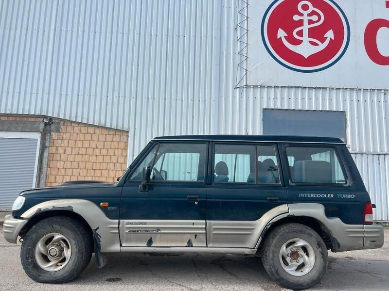 Blau Gebraucht 2000 Hyundai Galloper SUV | 1.700 € - Bild 1/4