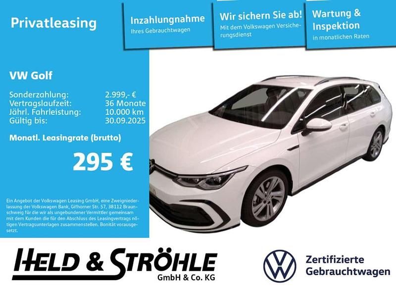 Pure white Gebraucht 2023 VW Golf VIII R-line Kombi | 30.970 € (Guter Preis) - Bild 1/3