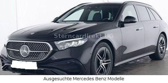 Schwarz Gebraucht 2024 Mercedes E300 AMG Limousine | 54.890 € (Superpreis) - Bild 1/4
