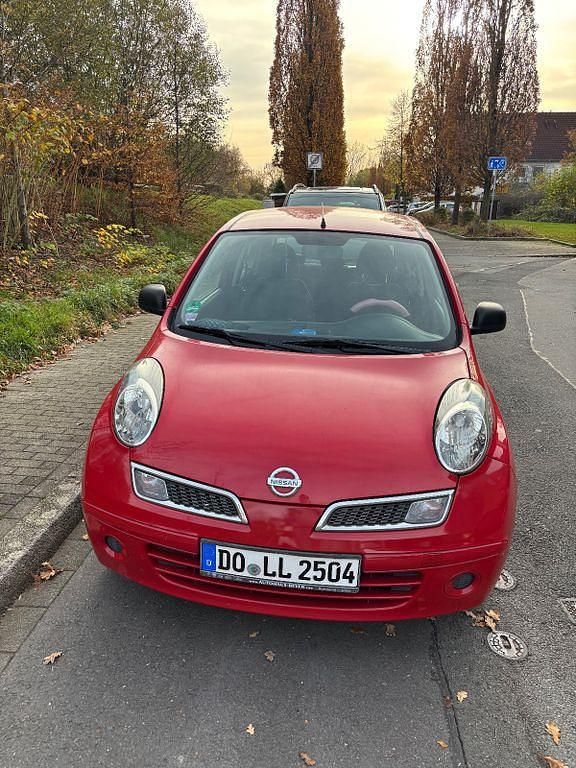 Rot Gebraucht 2010 Nissan Micra Limousine | 2.200 € (Superpreis) - Bild 1/4