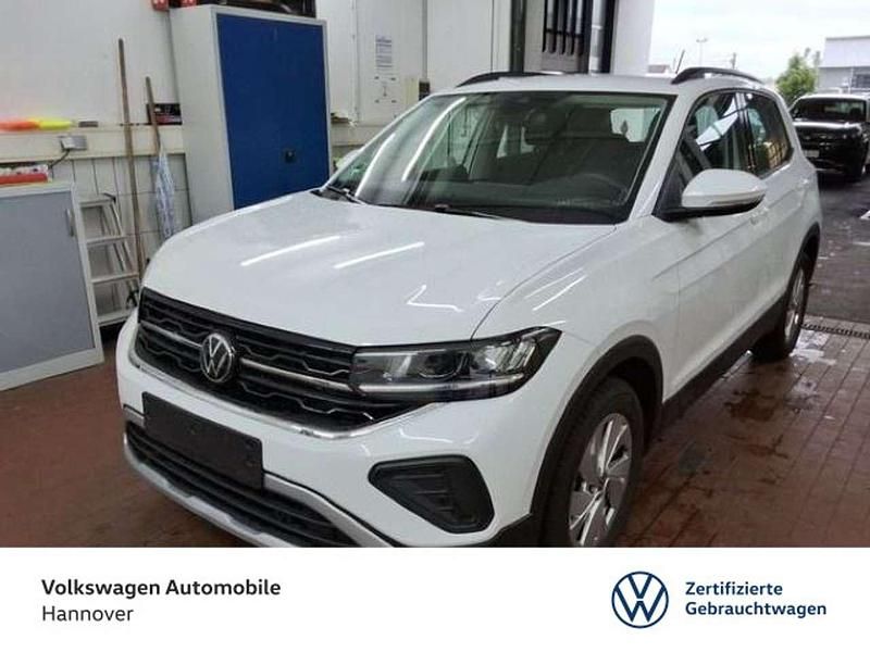 Pure white Gebraucht 2024 VW T-Cross Life SUV | 21.890 € (Fairer Preis) - Bild 1/3