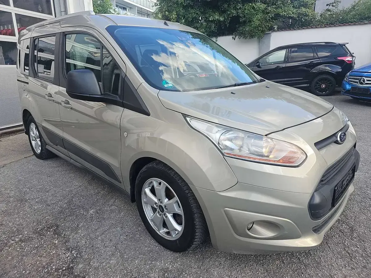 Gebraucht Ford Tourneo Connect Trend 101 PS (74 kW) 2014 Titangrau metallic Van / Kleinbus