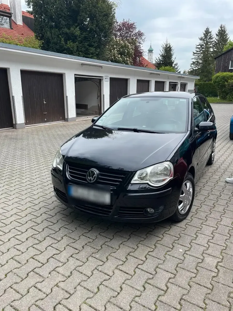 Gebraucht VW Polo 105 PS (77 kW) 2008 Schwarz Kleinwagen