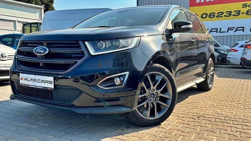 Iridiumschwarz metallic Gebraucht 2018 Ford Edge ST-Line SUV | 17.950 € (Guter Preis) - Bild 1/4