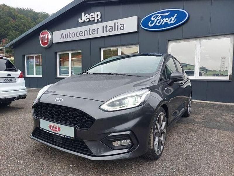 Grau Gebraucht 2019 Ford Fiesta Cool & Sound Edition Kleinwagen | 14.990 € (Teuer) - Bild 1/4