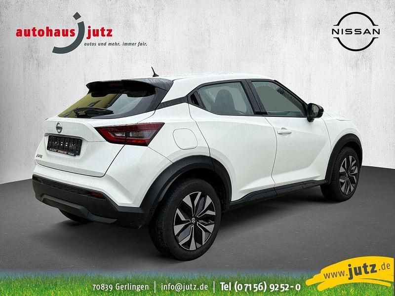 Gebraucht Nissan Juke Acenta 114 PS (83 kW) 2021 Weiß SUV
